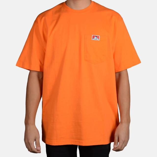 Heavy Duty Short Sleeve Pocket T-Shirt - Orange Product Image