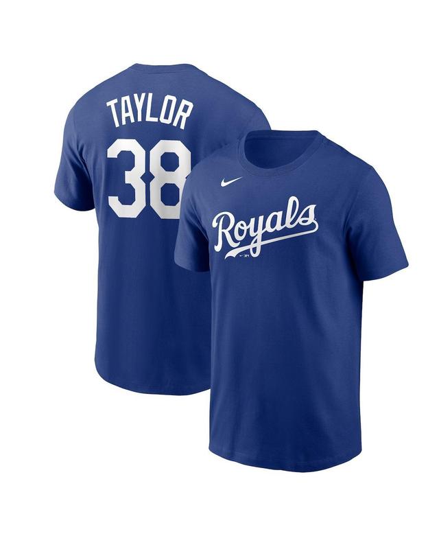 Mens Nike Josh Taylor Royal Kansas City Royals Name & Number T-Shirt Product Image