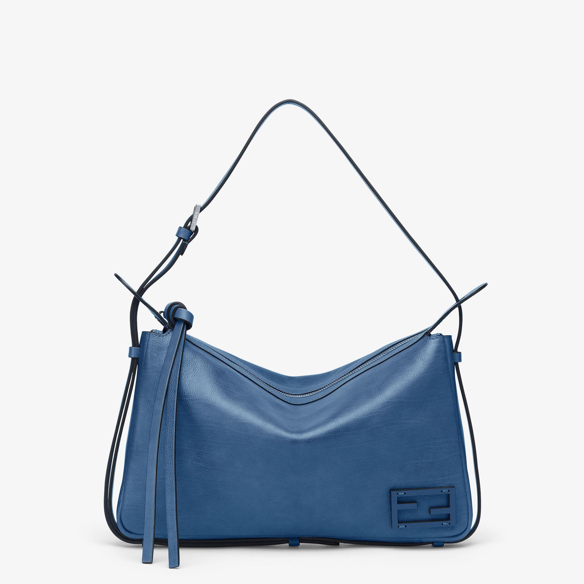 Simply Fendi MediumBlue leather bag Product Image