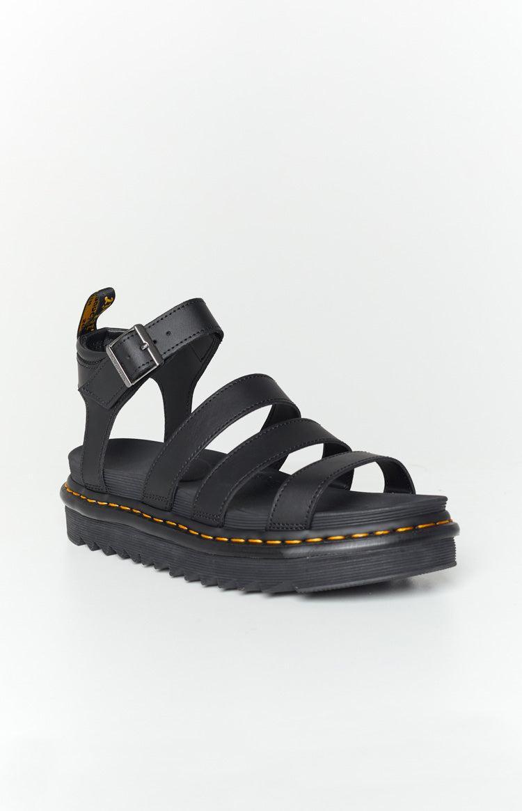 Dr. Martens Blaire 3 Strap Sandal Black Hydro Product Image