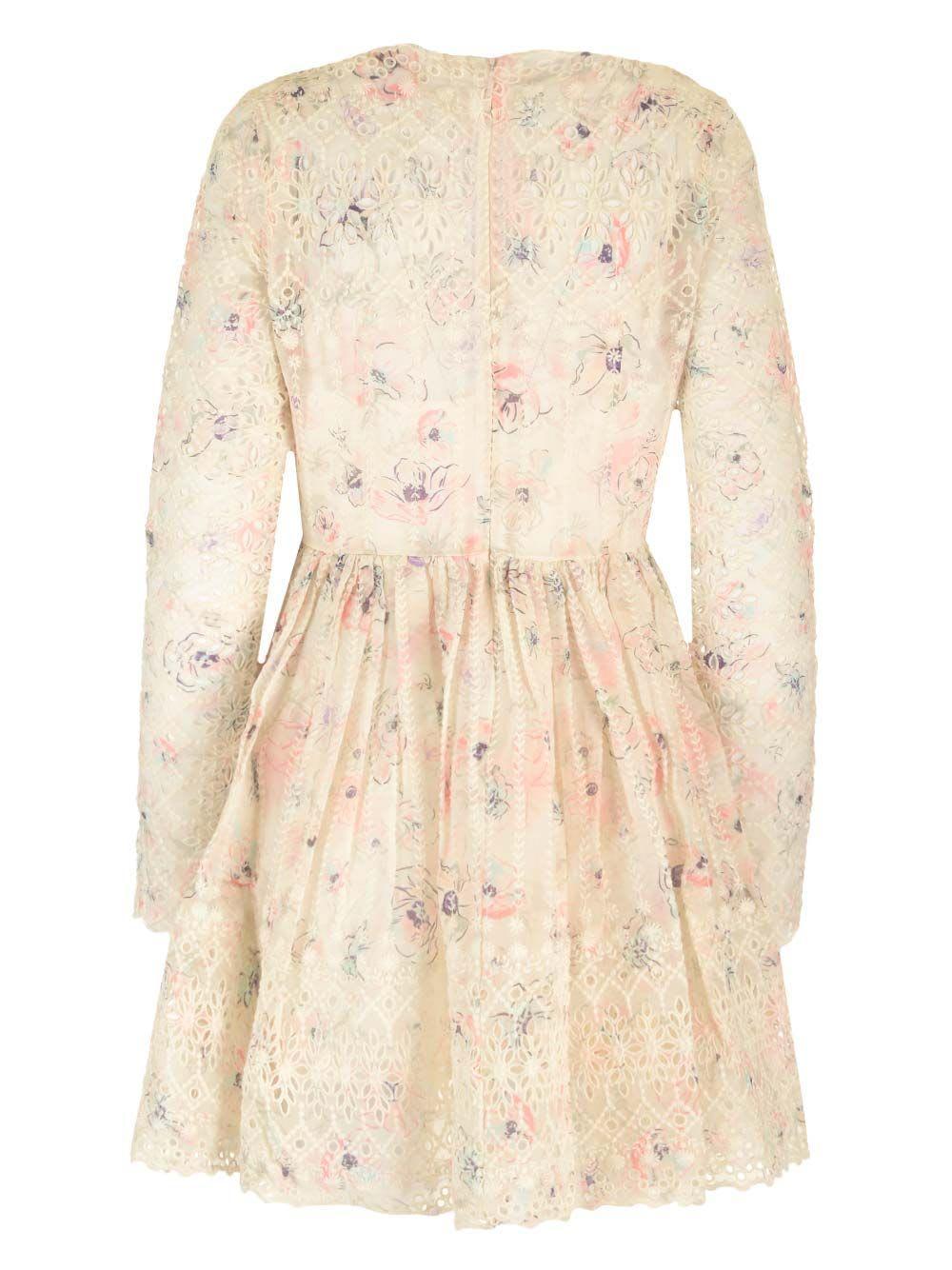 ZIMMERMANN Halliday Mini Dress In Multi Product Image