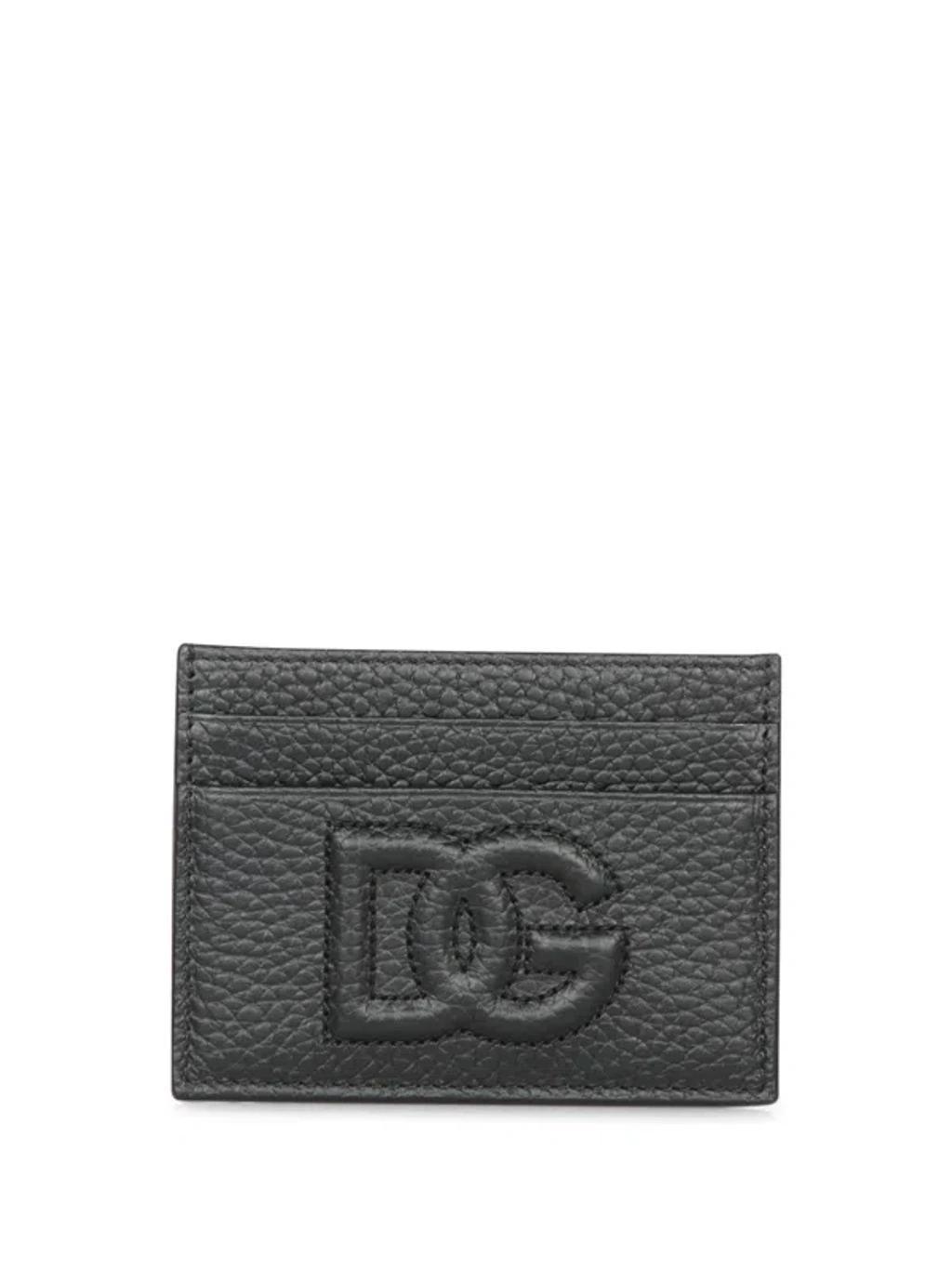 Black Print Card Holder Product Image