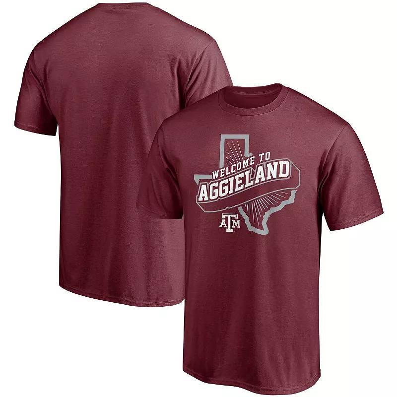 Mens Fanatics Branded Maroon Texas A&M Aggies Hometown T-Shirt Product Image