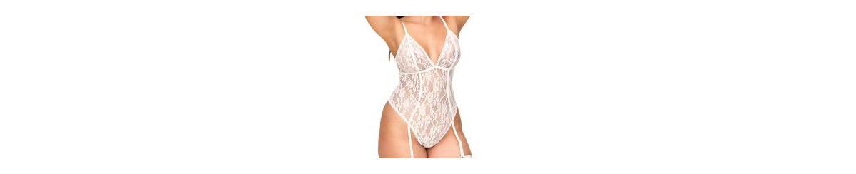 Clarisse Womens Plus-Size Bodysuit Lingerie Product Image