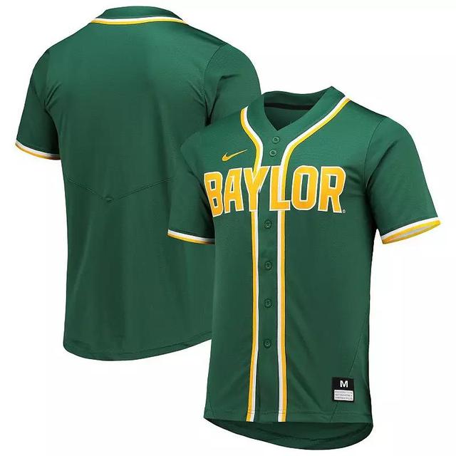 Mens Nike Green Baylor Bears Replica Baseball Jersey Product Image