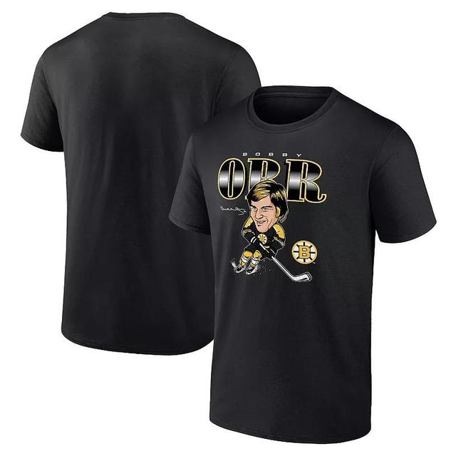 Mens Fanatics Branded Bobby Orr Boston Bruins Player Caricature T-Shirt Product Image