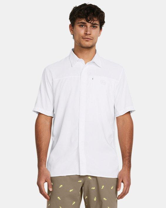 Mens UA Fish Hybrid Woven Short Sleeve Product Image