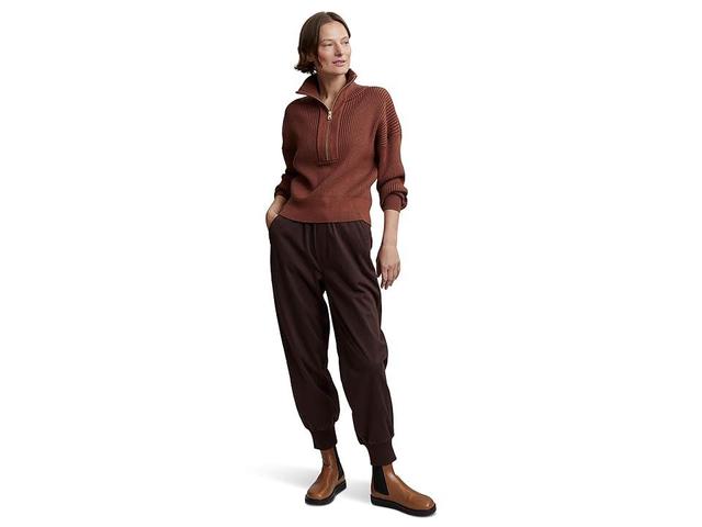 Varley Janie 1/2 Zip Knit Patina) Women's Clothing Product Image