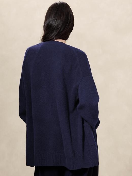 Caro Oversized Lightweight Cashmere Cardigan Product Image