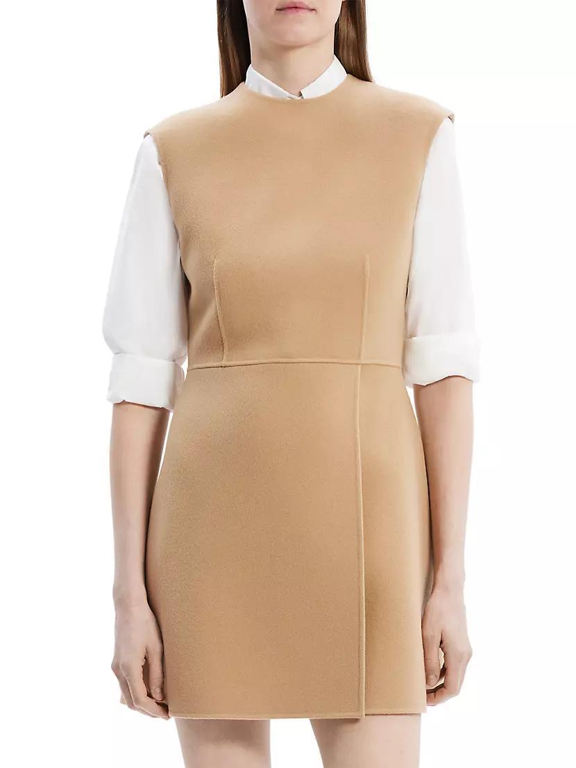 Wool-Cashmere Sleeveless Minidress Product Image