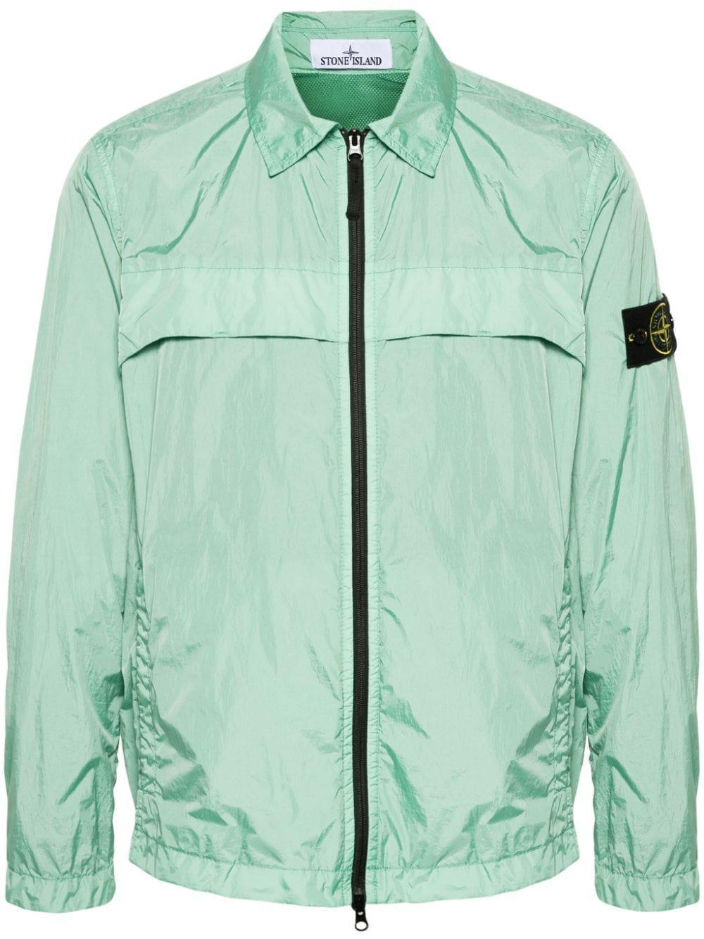 Compass-motif Jacket In Green Product Image