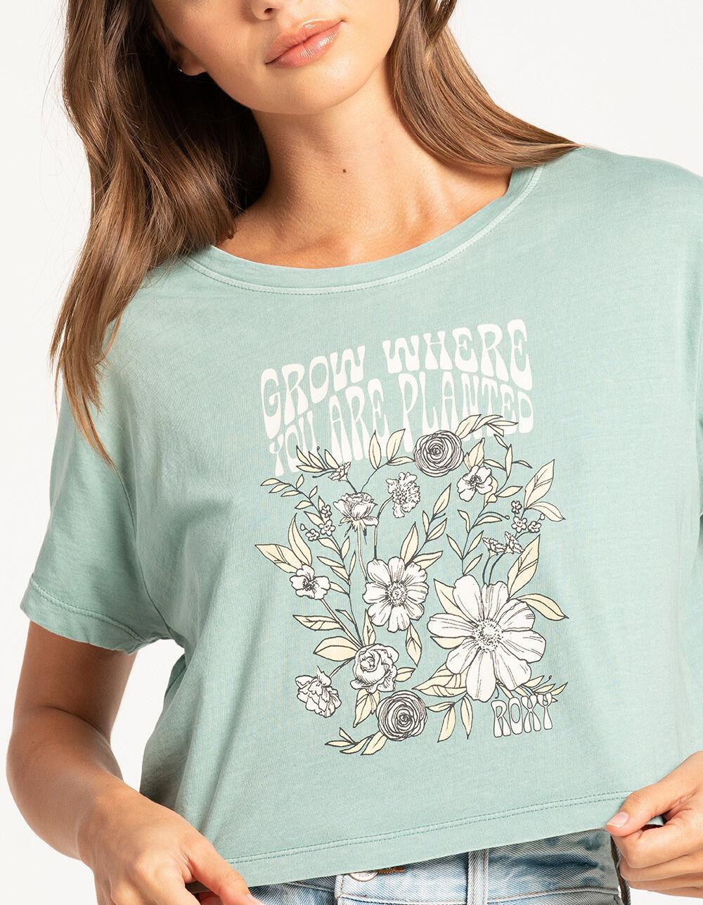 ROXY Grow Where Planted Womens Crop Boyfriend Tee Product Image