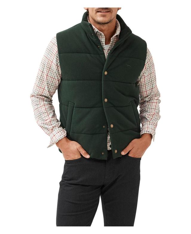 Rodd & Gunn Mens Lake Ferry Stand Collar Vest - Sand natural Product Image