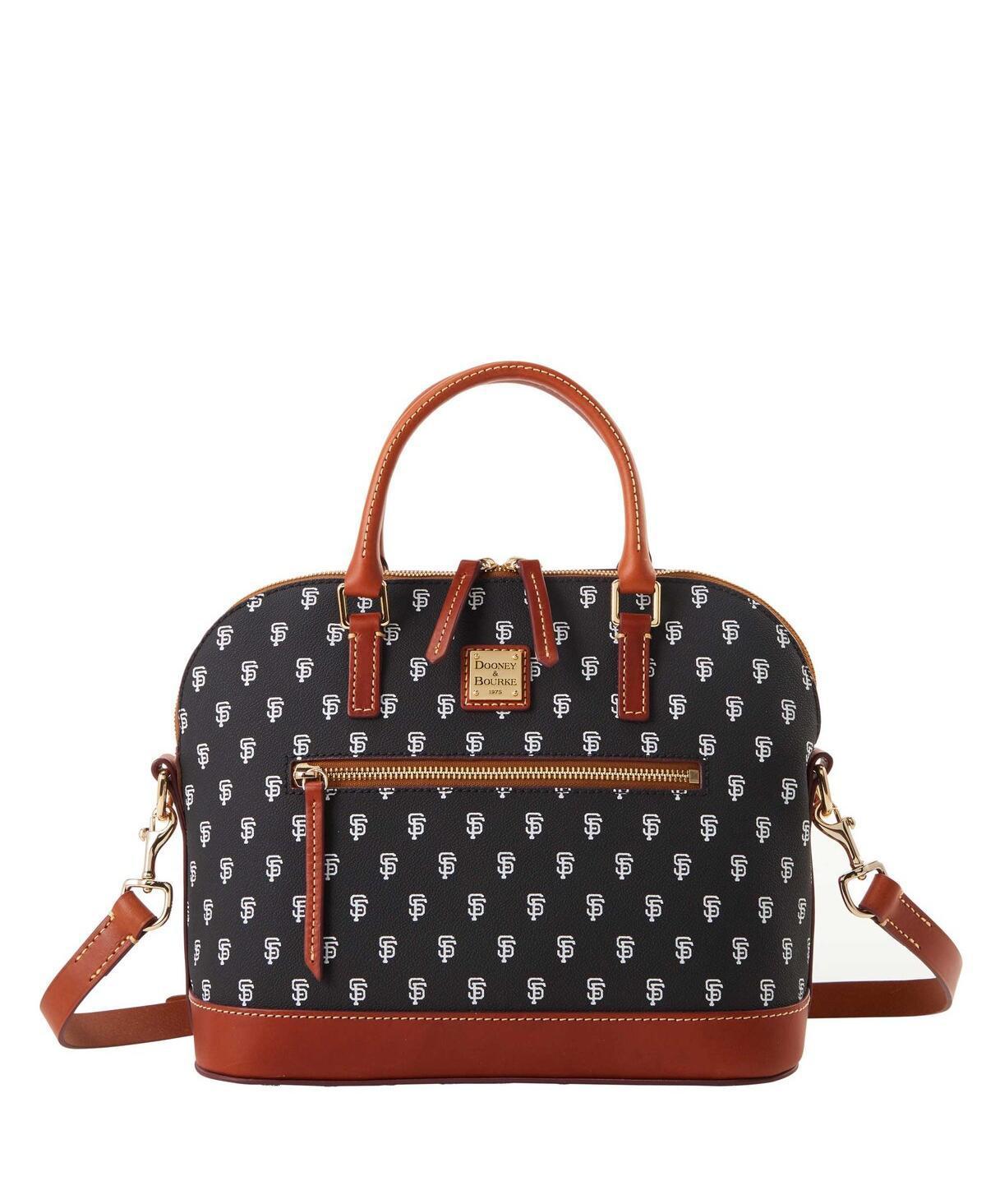 Womens Dooney & Bourke San Francisco Giants Signature Domed Zip Satchel Purse Product Image