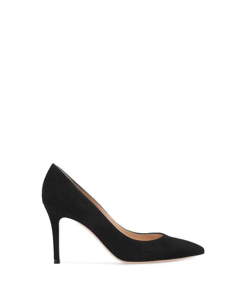 Gianvito Rossi Womens Gianvito 85 Pointed Toe High Heel Pumps Product Image