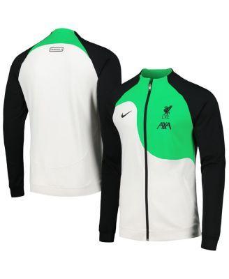 Mens Nike White Liverpool Academy Pro Anthem Raglan Performance Full-Zip Jacket Product Image