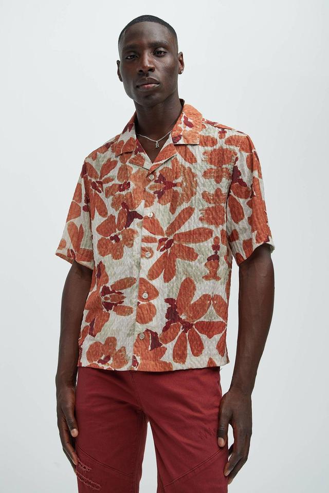 Andy Floral Shirt - Cream/combo Product Image