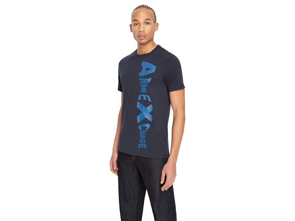 Armani Exchange Cotton Bold Logo T-Shirt Men's Clothing Product Image