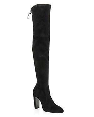 Womens Vidaland 100MM Suede Over-the-Knee Boots Product Image