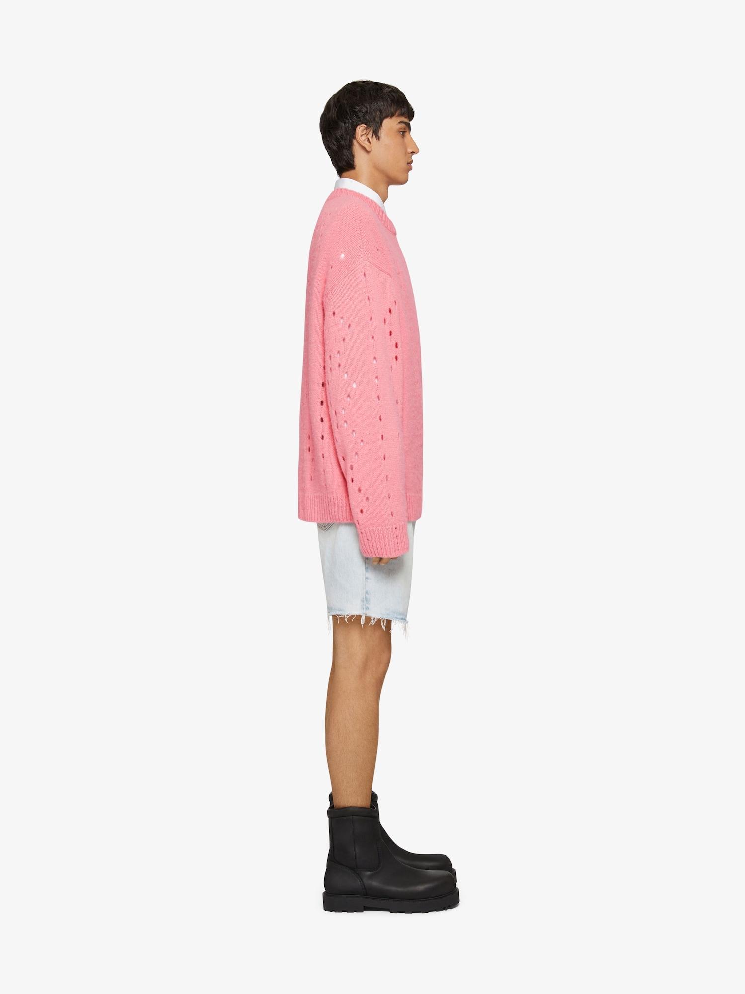 Oversized sweater in wool Product Image