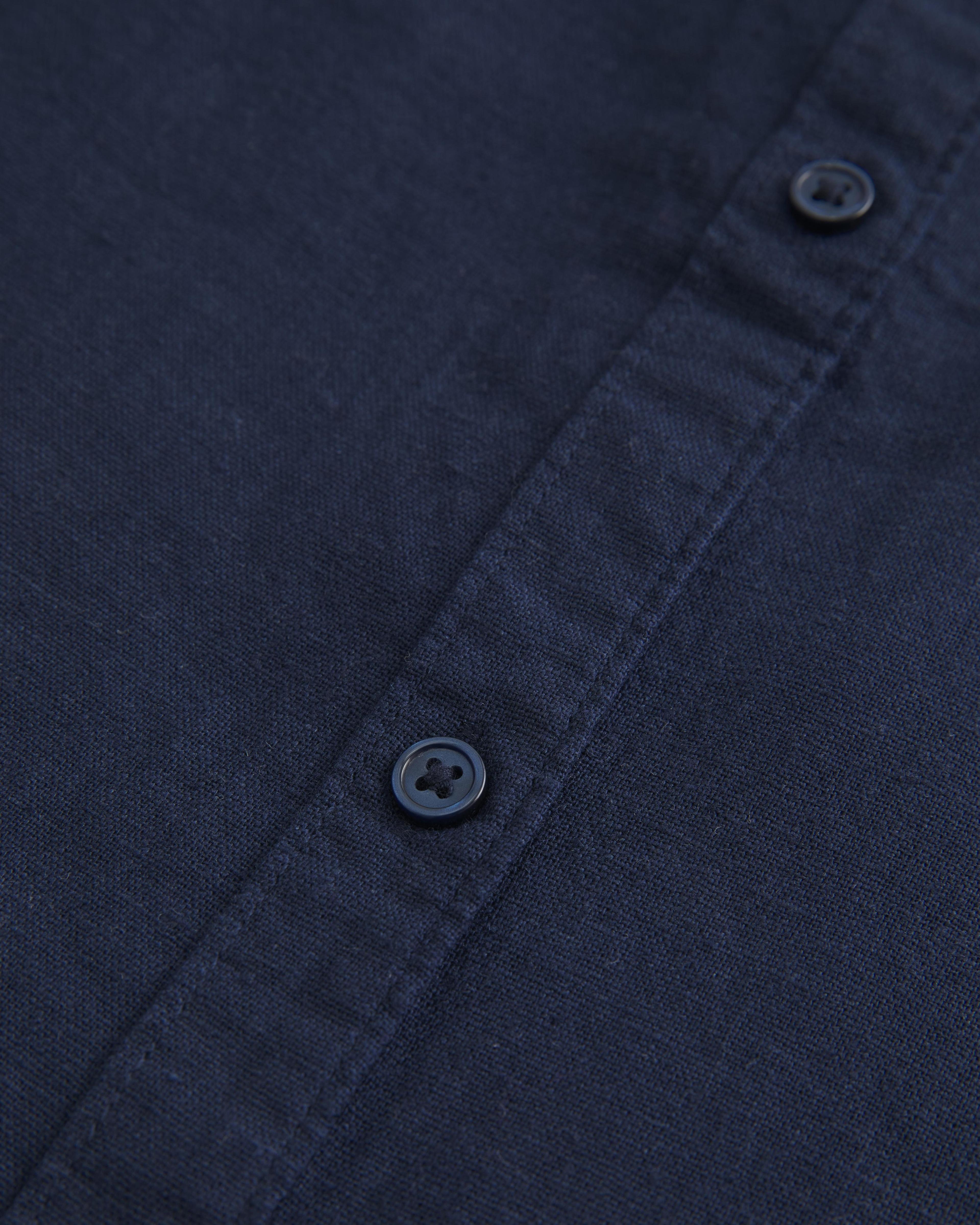 Oversized Linen-Blend Shirt Product Image