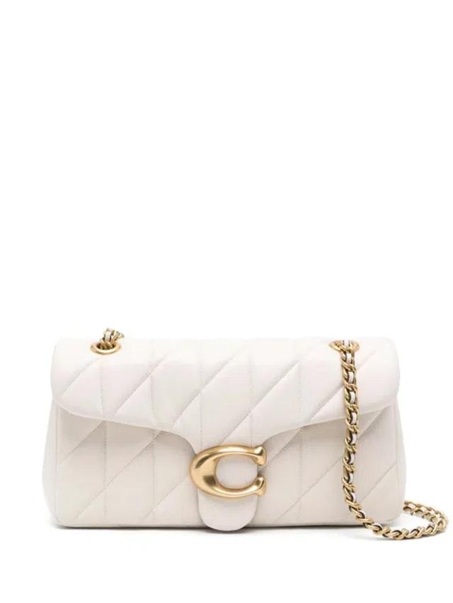 Tabby Shoulder Bag In White Product Image