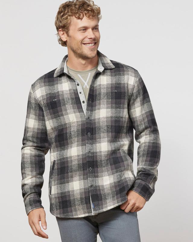 johnnie-O Jerome Flannel Shacket Product Image