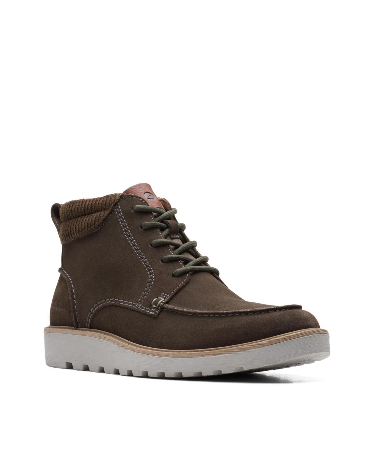 Clarks Clarks Barnes Mid Boot | Mens | | | Boots | Combat | Lace-Up | Lug Product Image