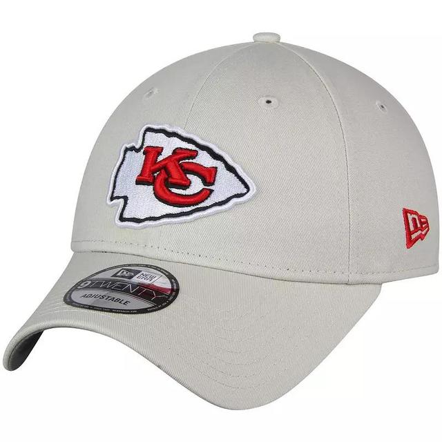 Mens New Era Khaki Kansas City Chiefs Playmaker 9TWENTY Adjustable Hat Product Image