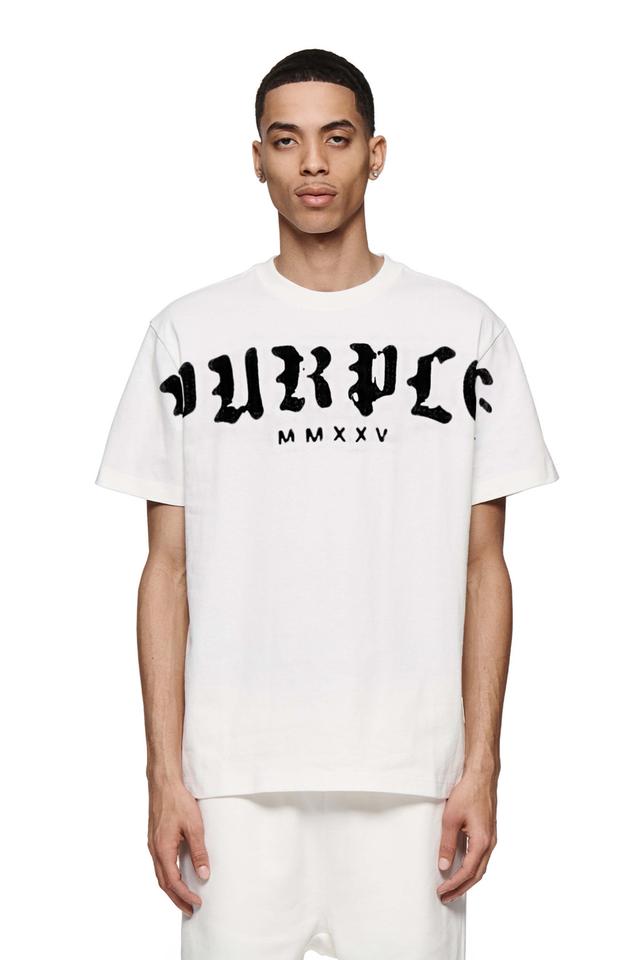 Worn Gothic Wordmark Tee Male Product Image