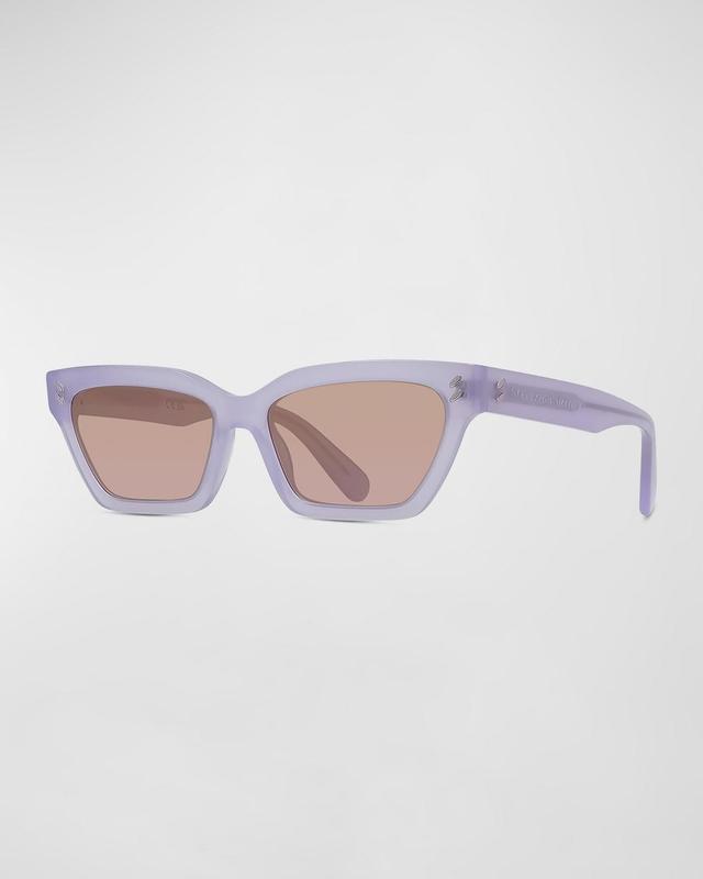 Stella Acetate Cat-eye Sunglasses In Crl Product Image