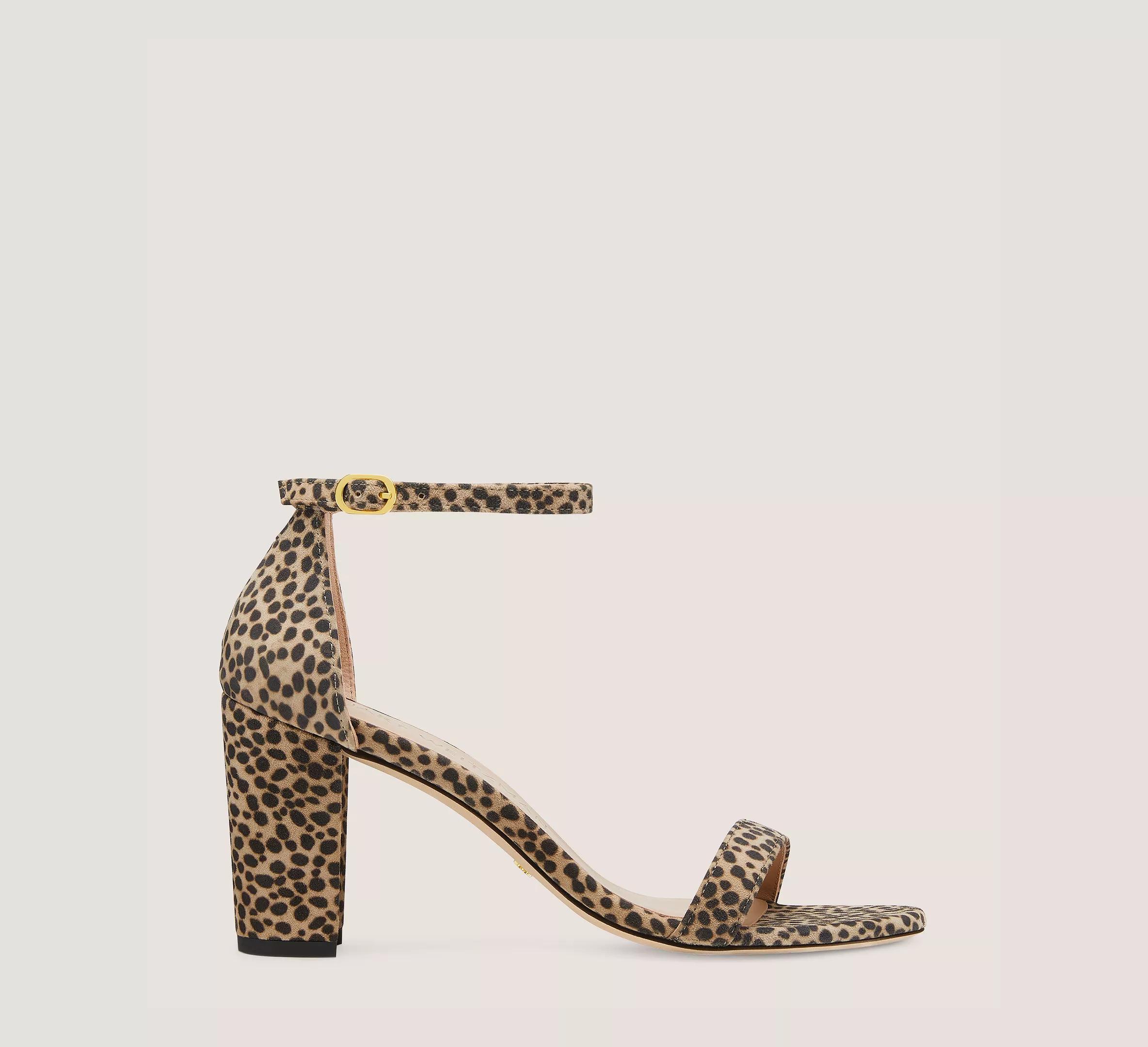 Nearlynude Strap Sandal In Cheetah Product Image