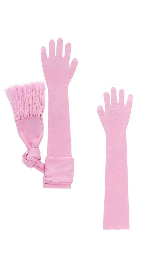 Remy Merino Wool Long Gloves Product Image