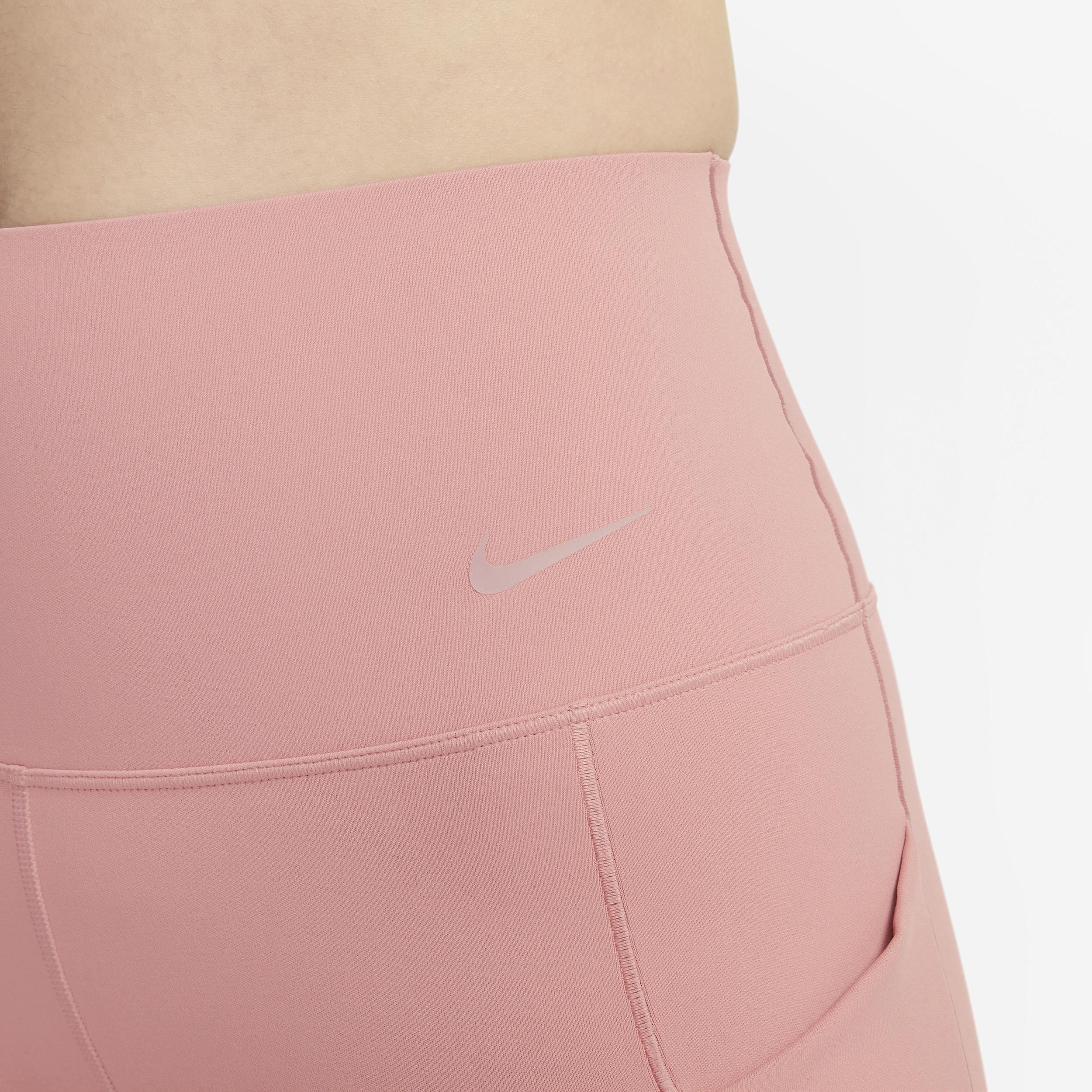 Nike Women's Universa Medium-Support High-Waisted 8" Biker Shorts with Pockets Product Image