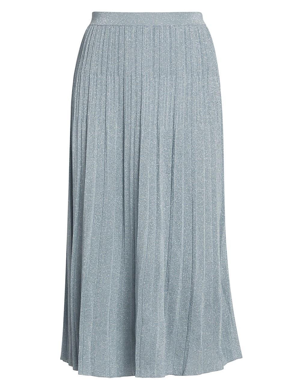 Womens Waverly Rib-Knit Midi-Skirt Product Image