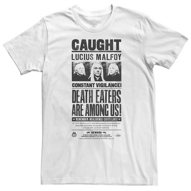 Big & Tall Harry Potter Lucius Malfoy Caught Poster Tee, Mens Product Image