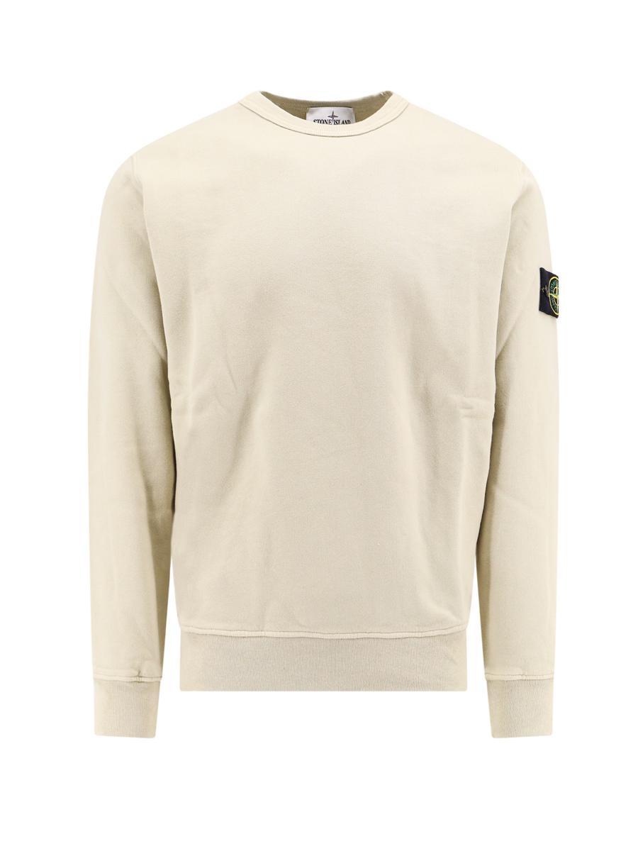 Sweatshirt In Beige Product Image