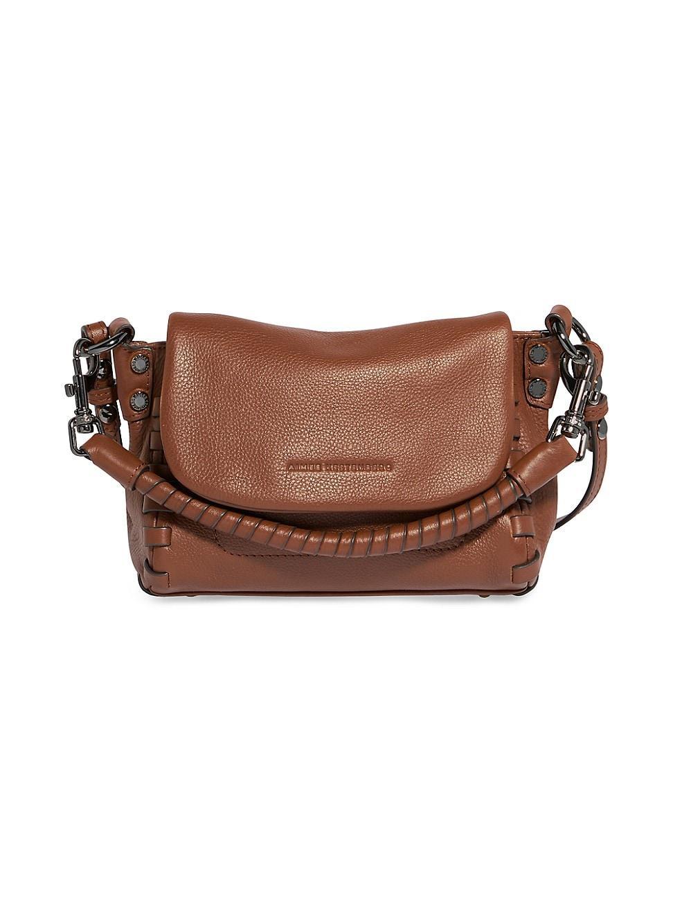 Womens Zen Leather Mini Crossbody Bag Product Image