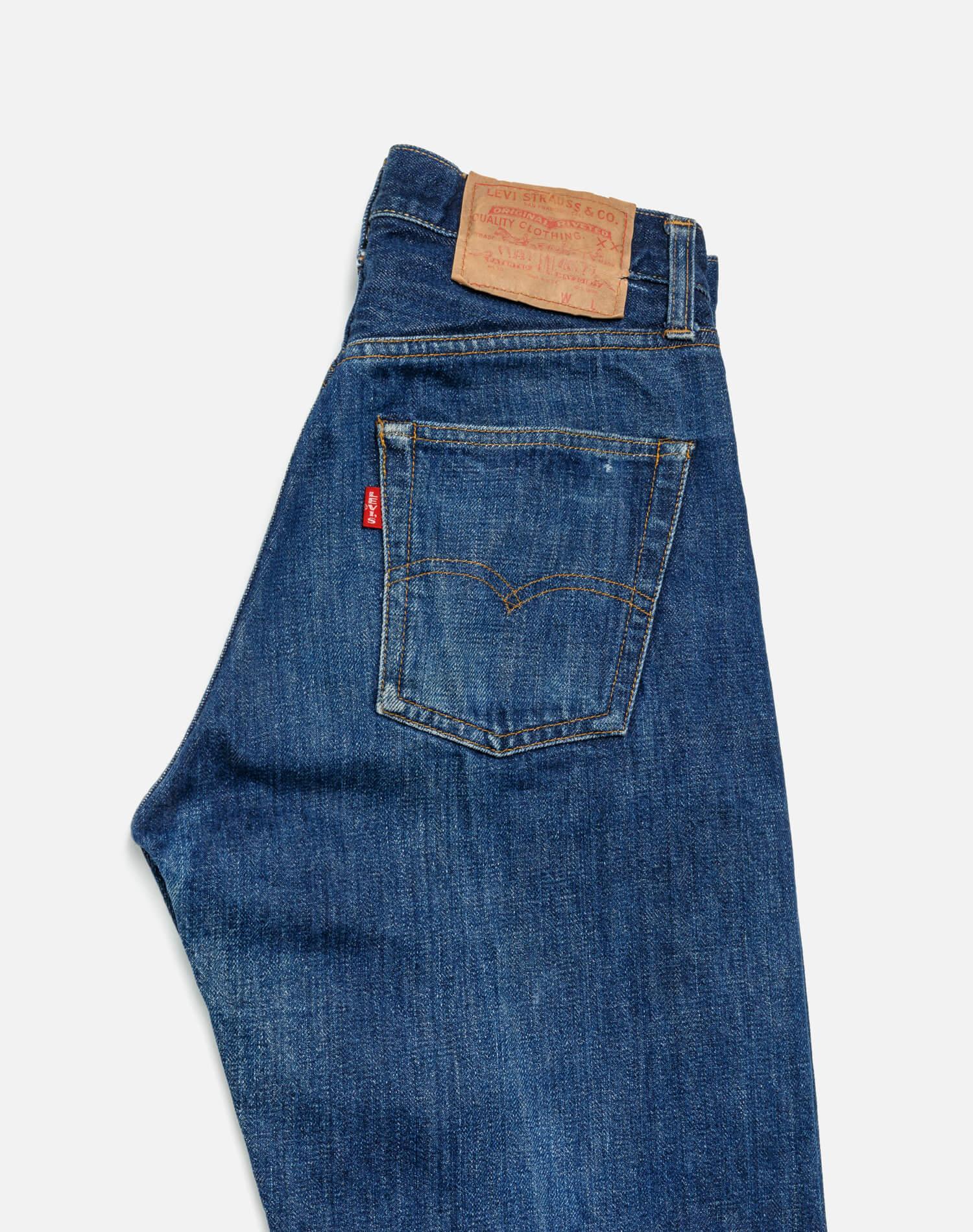 60s Big E Selvedge Single Stich Levi's 501 Female Product Image