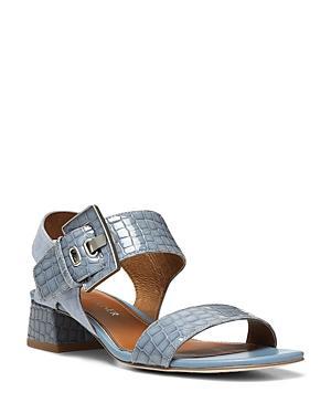 Donald Pliner Womens Ankle Strap Slingback Mid Heel Sandals Product Image