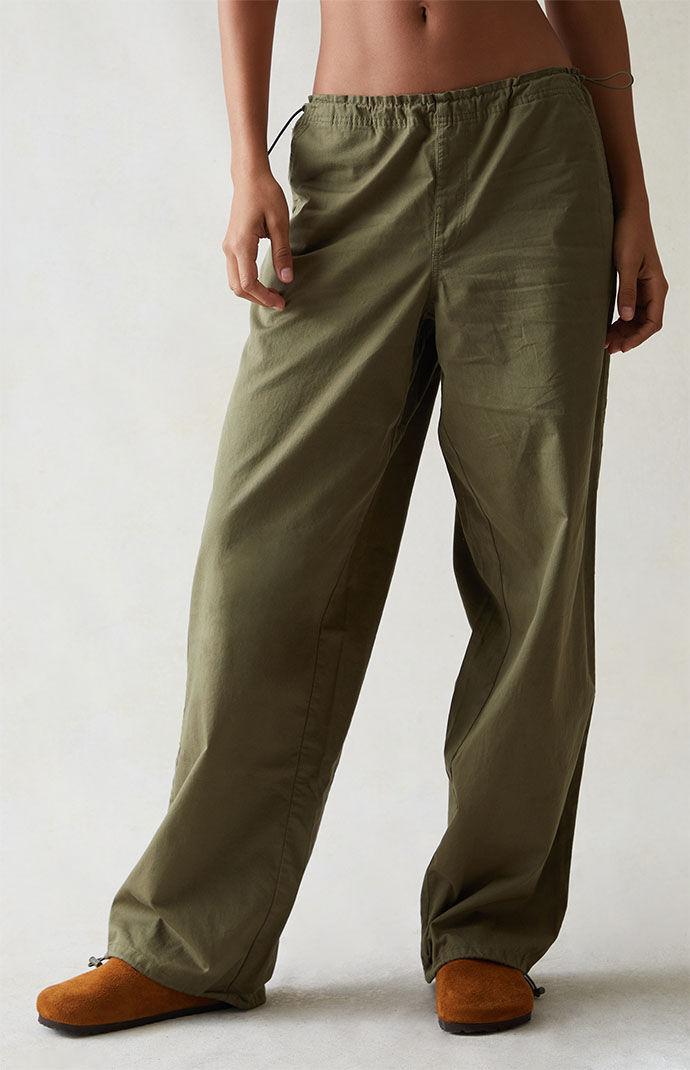 Women's Low Rise Parachute Pants - Product Image