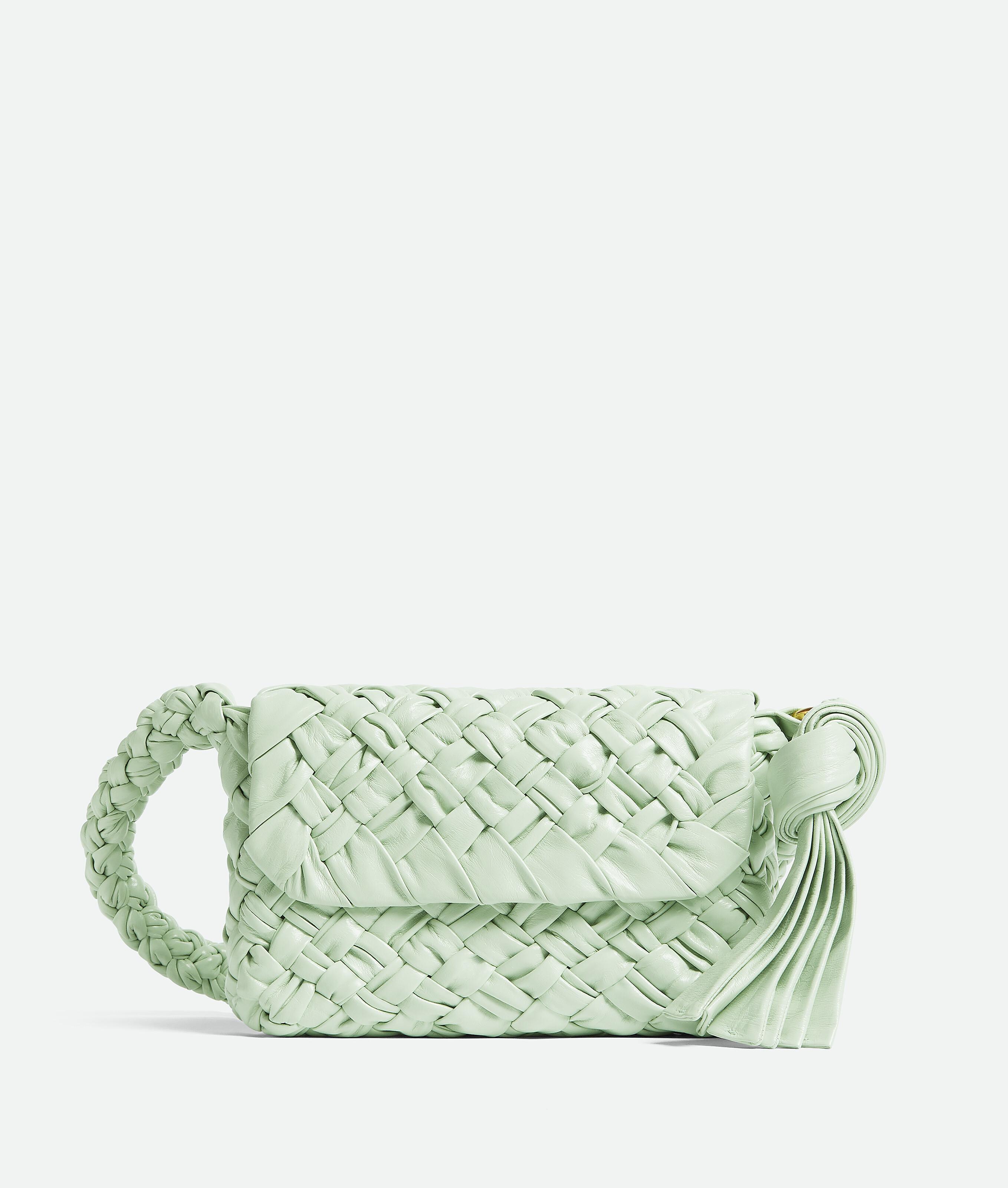 BOTTEGA VENETA Kalimero Città Shoulder Bag In Green Product Image