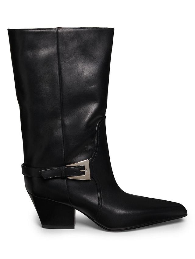 Womens Jane 60MM Leather Mid-Calf Boots Product Image