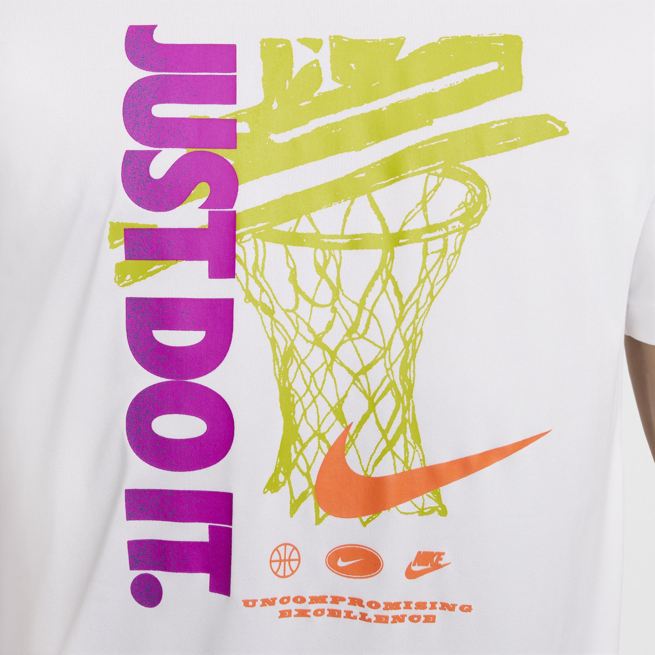 Nike Mens Nike Dri-FIT RLGD OC Verb T-Shirt - Mens White/Multi Product Image