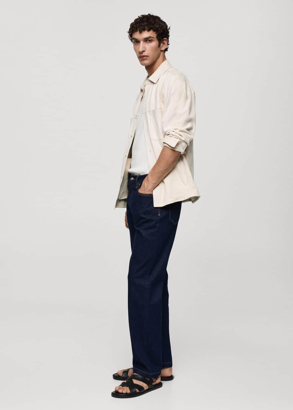 Mango Mens Ben Tapered-Fit Jeans Product Image