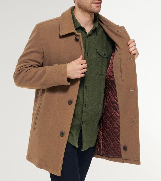 Men's Wool-Blend Car Coat Product Image