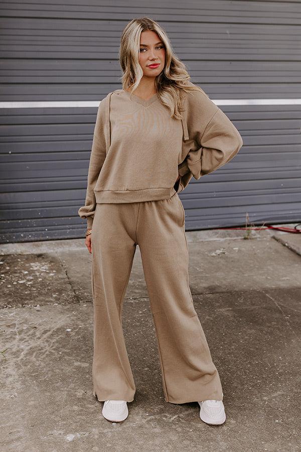 Risen Cozier Than Ever Pants In Mocha Product Image