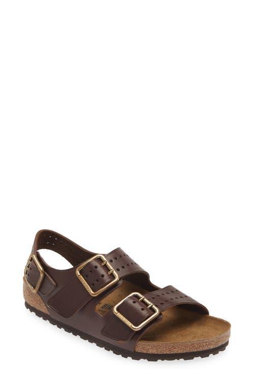 Mens Unisex Milano Aniline Leather Sandals Product Image