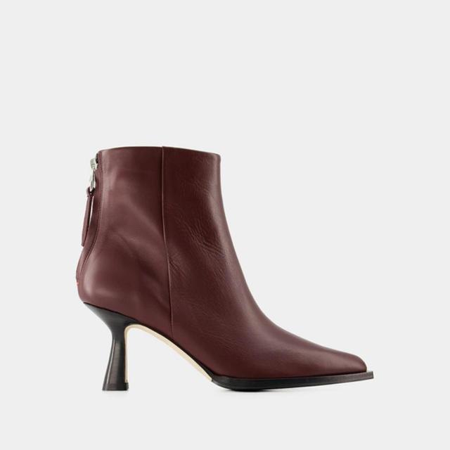 Kala Ankle Boots -  - Leather - Red Product Image