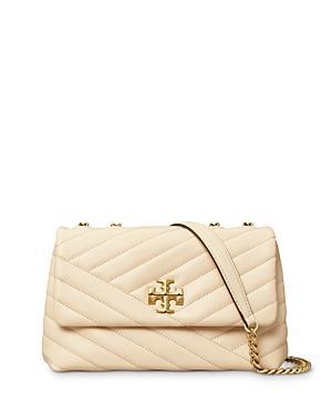 Tory Burch Kira Chevron Powder Coated Small Convertible Shoulder Bag Handbags Product Image